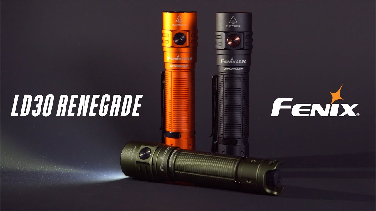 Fenix LD30 RENEGADE Custom Engraved Flashlight - Fenix Lighting