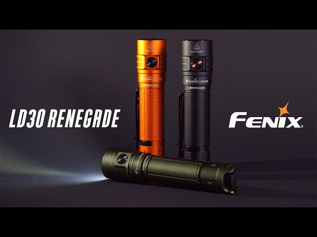 Lampe compacte FENIX LD30 - 1600 lumens