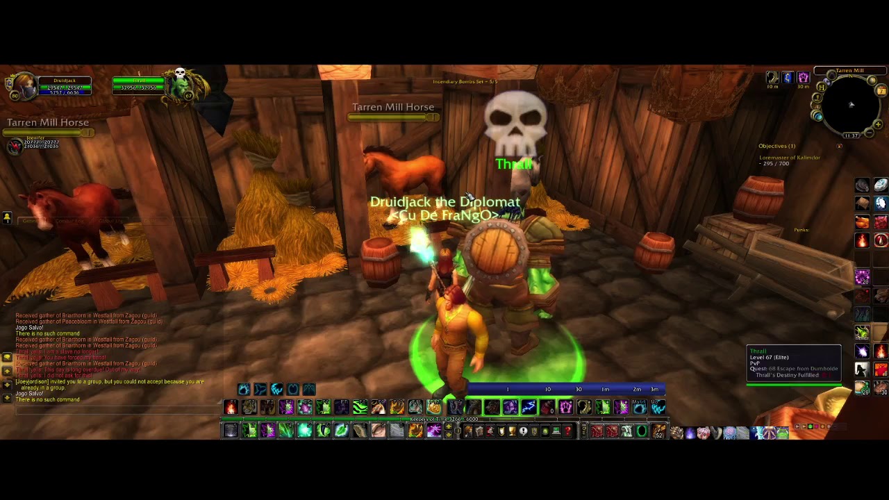 Escape from Durnholde quest wow