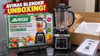 I Finally Unboxed the Avinas 3800W Blender! | 3L Food Processor Review