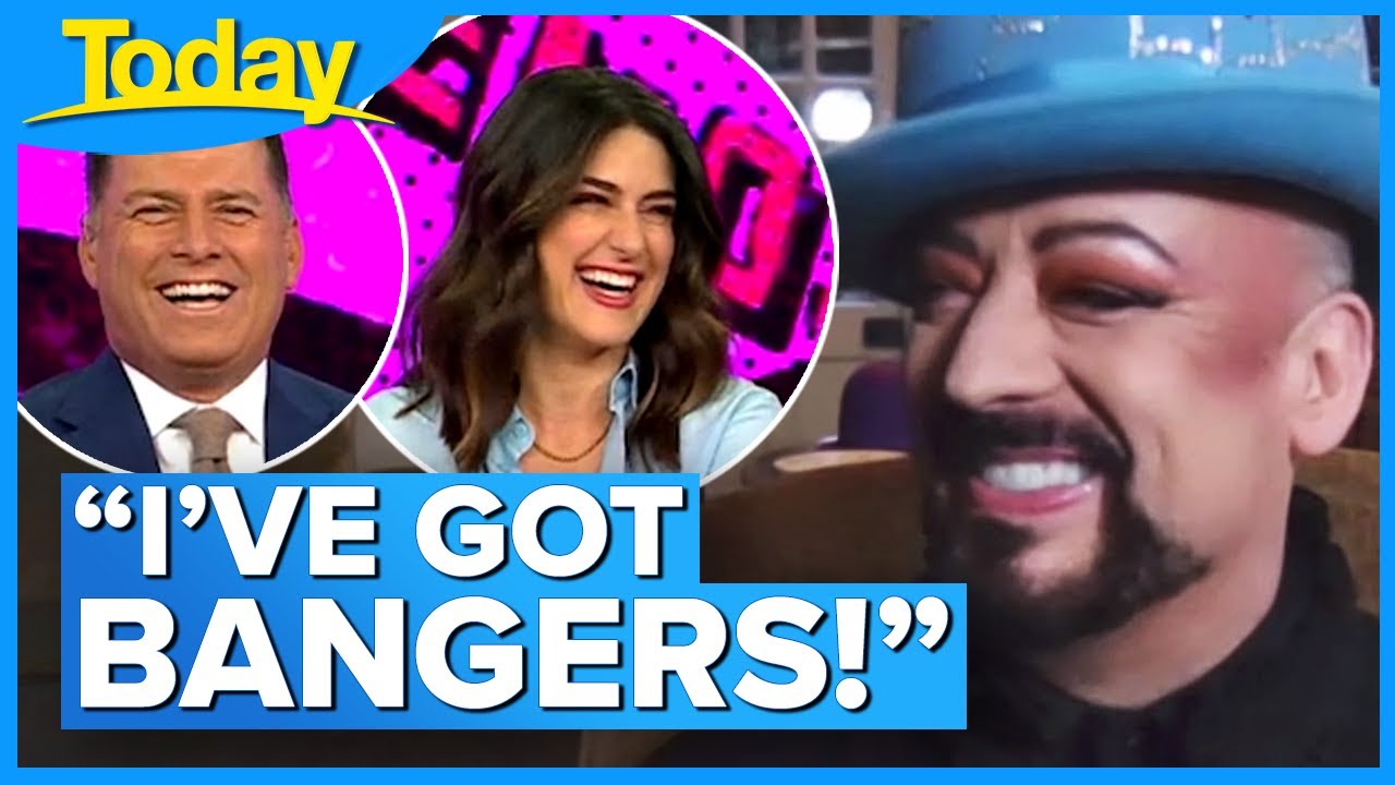 The Aussie phrase that has 80s icon Boy George in stitches! | Today Show Australia