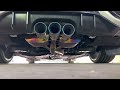 Honda civic type r fk8 2020 vivid racing titanium exhaust with valve switch  stock minus exhaust