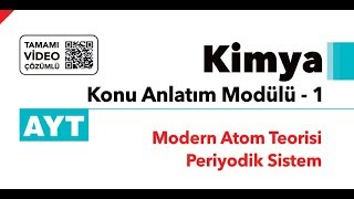 AYT KONU ANLATIM MODÜLÜ-1 PERİYODİK SİSTEM TEST-2