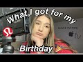 What I Got for My 19th Birthday! | Lena Barnes