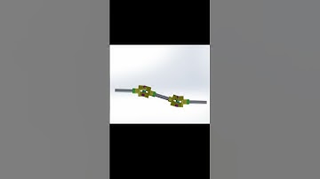 coupling animation #solidworks #shorts #short #viralvideo #viralshorts #tranding #mechanicaldesign