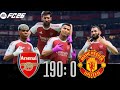 FC 26 -RONALDO MESSI NEYMAR & MBAPPE | ALL STARS | ARSENAL 101-0 MANCHESTER UNITED