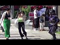 サムライマネキンドッキリ 京都 嵐山/Samurai Mannequin Prank in Japan