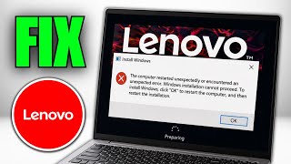 How To Fix The Computer Restarted Unexpectedly Error On Lenovo Laptop