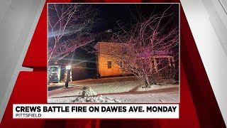 Fire damages Pittsfield home