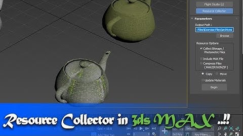 Resource Collector in 3ds MAX ..!! (Arabic)