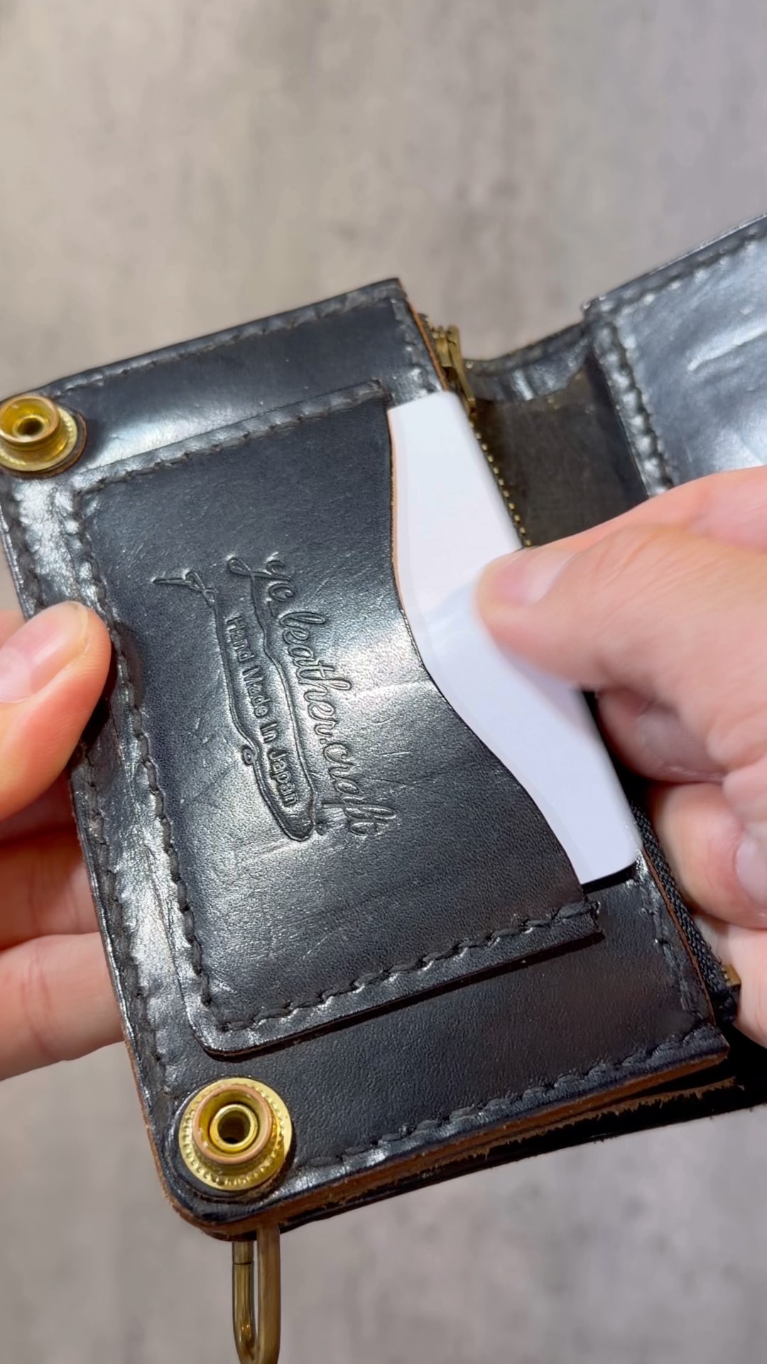 製品紹介【Trucker Wallet-09】#shorts #トラッカーウォレット #レザー