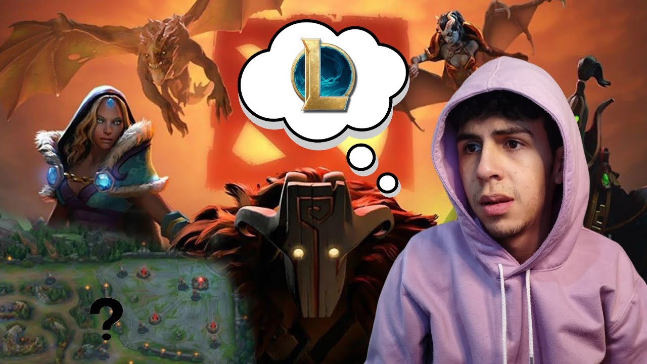 JUGADOR DE LOL PRUEBA DOTA POR PRIMERA VEZ🥵