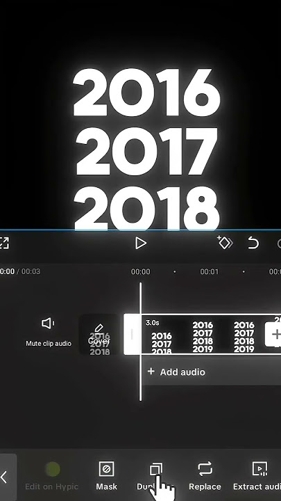 CapCut Time Scroll Effect Tutorial 😱