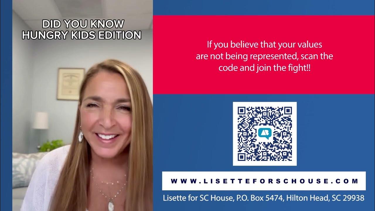 Did you know Hungry Kids Edition Lisette Cifaldi Candidate SC House