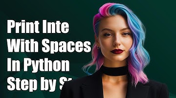 Een geheel getal met voorloopspaties afdrukken in Python: een stapsgewijze handleiding