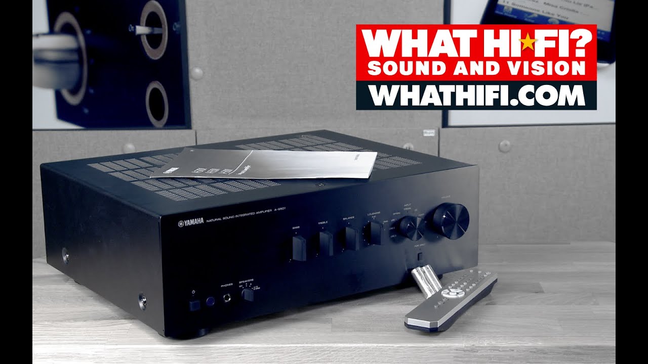 Yamaha A-S501 stereo amplifier - unboxing video