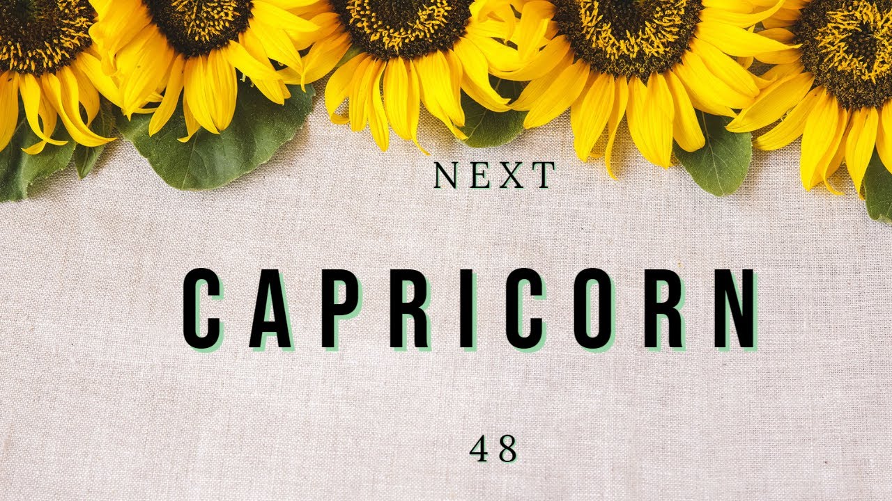 CAPRICORN..♑THEIR TRUE INTENTIONS TO BE WITH YOU WILL BE EXPOSED ❤️..NEXT 48