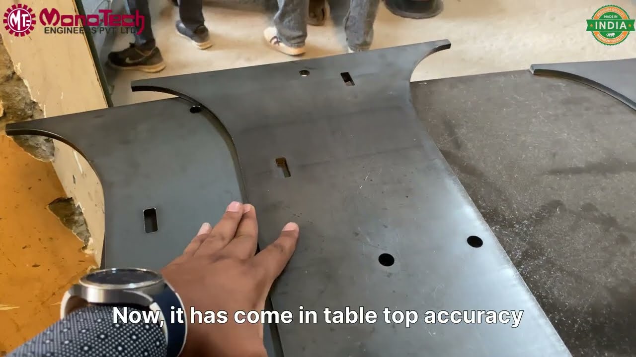 Sheet Straightening Machine for Achieving Perfect U-Bending | Monotech Engineers