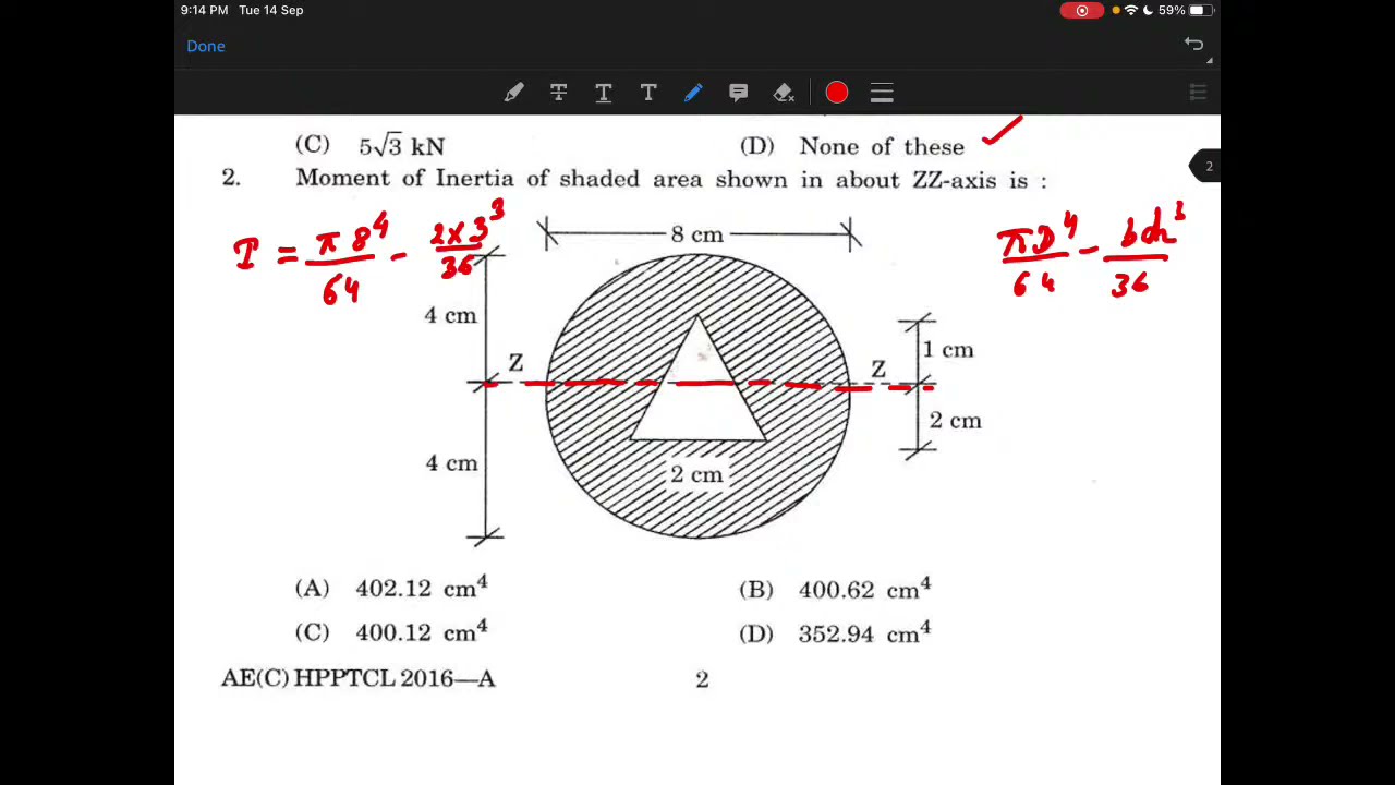 HPPSC AE 2016 Paper Solution