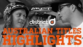 District & Grit Scooters | 2016 Australian Titles Highlights