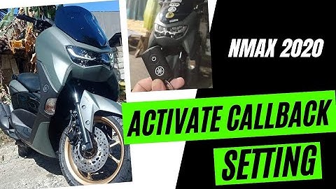 How to Activate Callback system in less than a minute | Nmax 2020 | Nmax v2 keyless