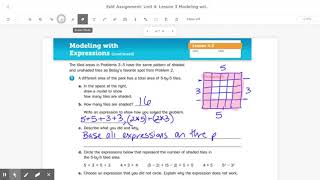 Unit 4: Lesson 3 Notes