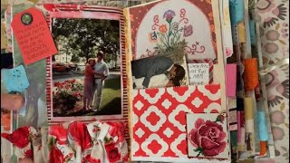 I made a new Junk Journal | Memory book | with flip through | inspired by Johanna Clough