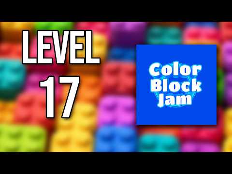Color Block Jam Level 17 Solution (Walkthrough)