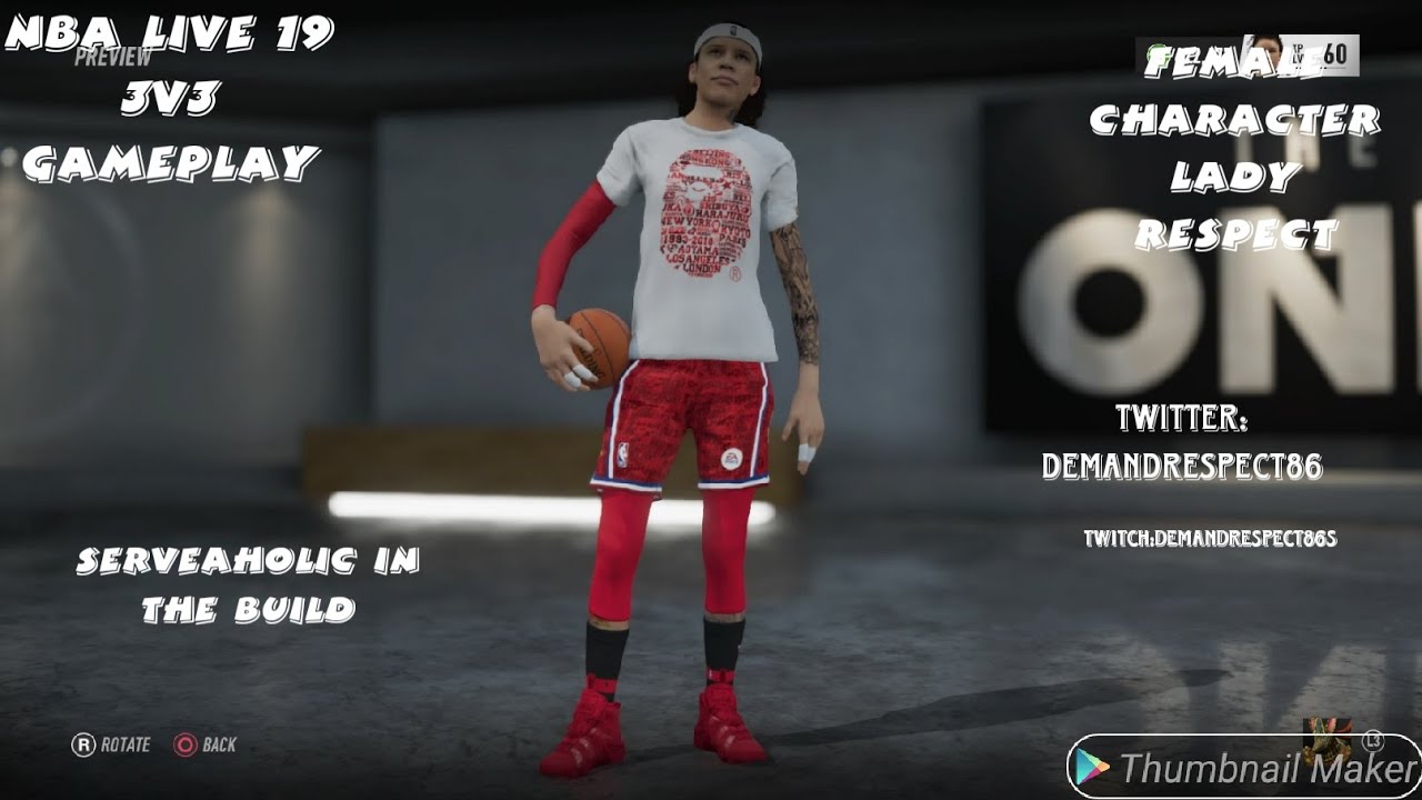 NBA Live 19 3v3 Gameplay!!!!!