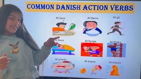 Learn in Minutes!Common Danish Action Words(Verbs)