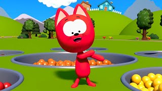 Kitty's Games  - Learn colors with Balloons  - premiere on the channel screenshot 2