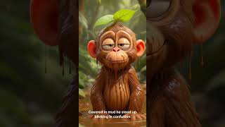 A parrot's prank turns Benny's world upside down #shorts #monkey #comedy