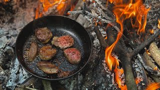 Wild Cooked Beef Tongue, сделать Кубок древесины - лагерь с моей собакой