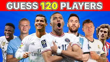 GUESS 120 FOOTBALL PLAYERS IN 3 SECONDS ⚽️ FOOTBALL QUIZ 2024