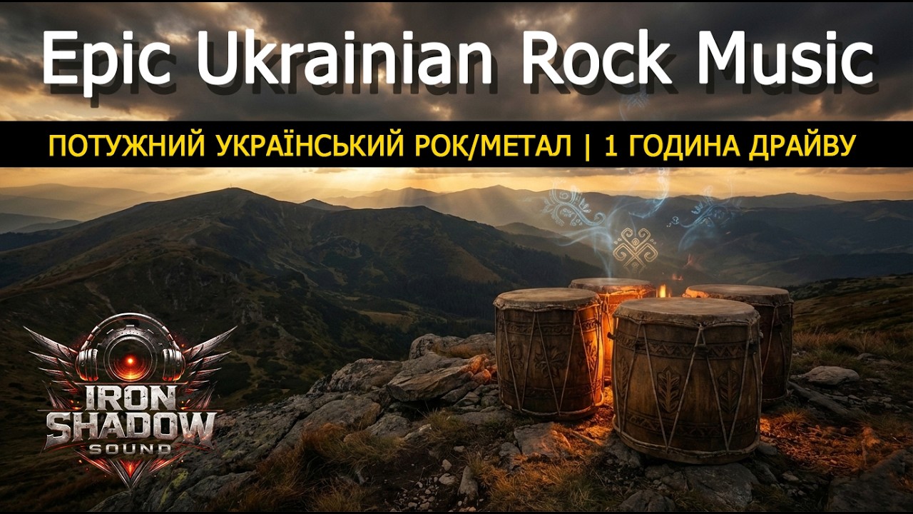ПОТУЖНИЙ Український РОК/Метал | 1 Година Драйву (Best Ukrainian Rock & Metal Mix)