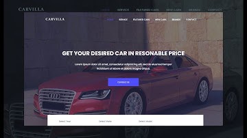 CarVilla: Stunning Car Dealer Website Template for 2024 | Responsive & Modern Design