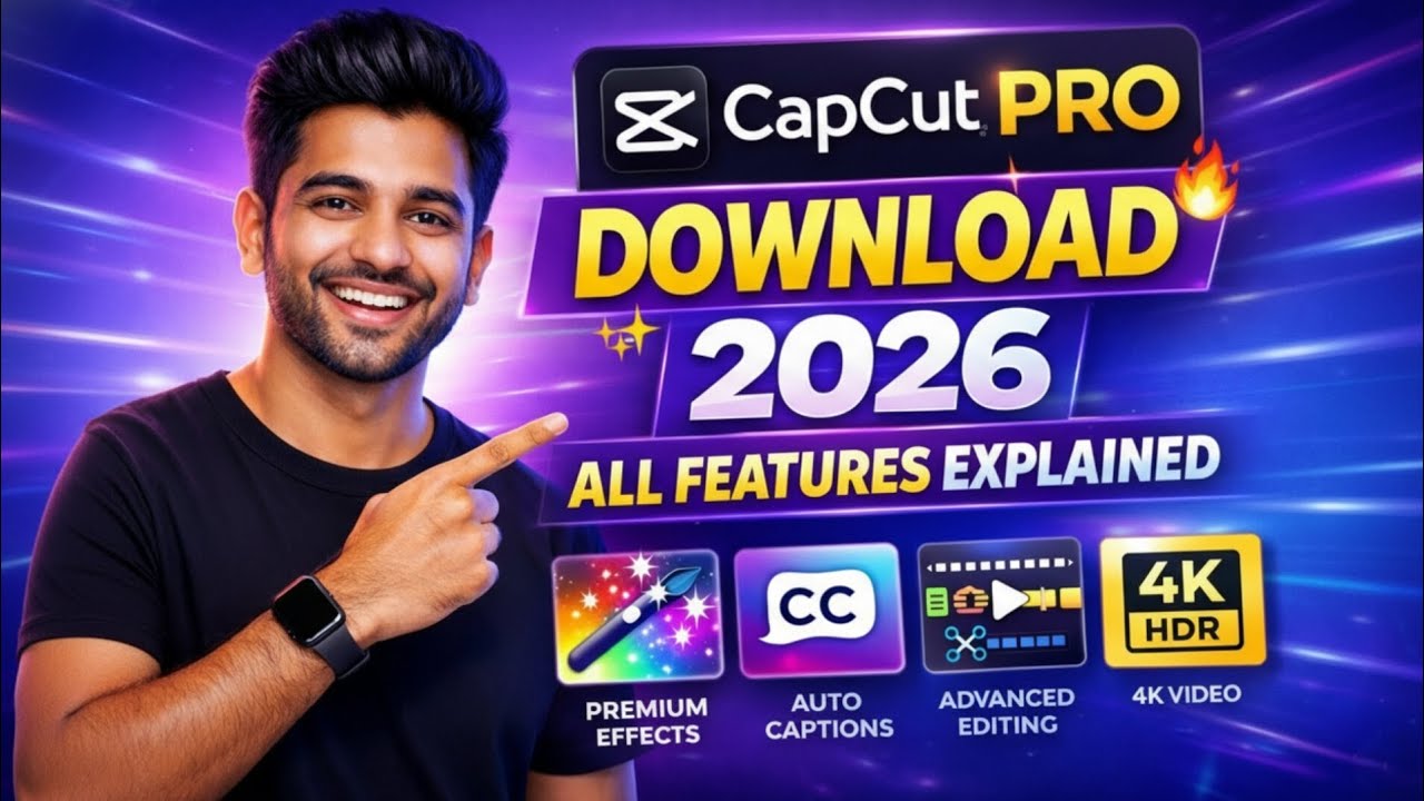 CapCut Pro Download 2026 🔥 All Features Explained | Pro Tools in 1 Minute