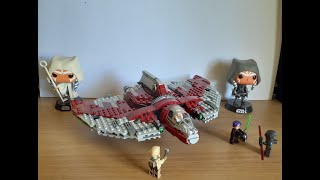 LEGO Star Wars Ahsoka Tanos T-6 Jedi Shuttle 75362 Build + Review