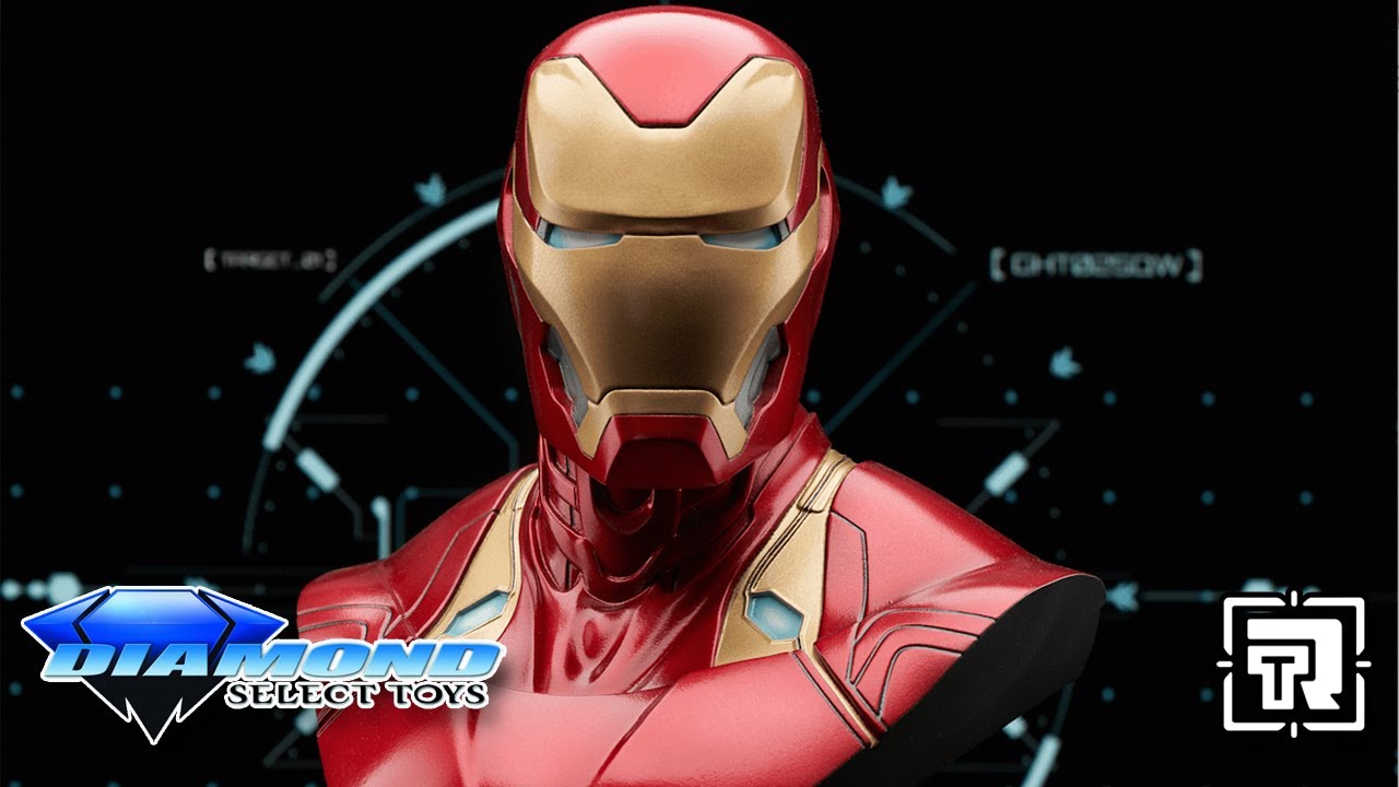 IronMan Mark 46 Bust Model Kit Speed Build