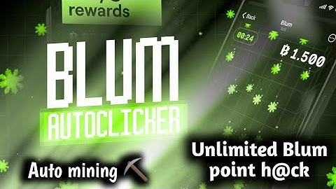 Blum auto clicker free || Update Blum farming script: anti-detect, autorun and other chips!