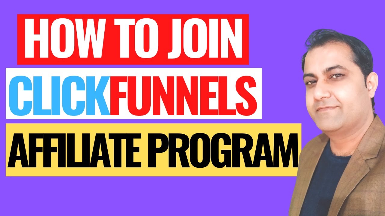 How To Join Clickfunnels Affiliate Program! (Step By Step Tutorial ...