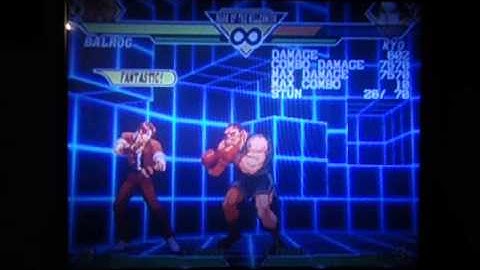 CvS2 - Balrog Combo Act #1
