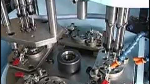 ROTARY TYPE INDEXING SPM FOR DRILLING & TAPPING