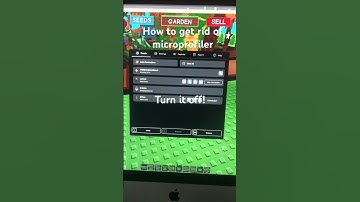 How to disable micro profiler