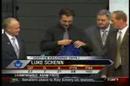 Maple Leafs Draft Luke Schenn 5th Overall- Live Co...