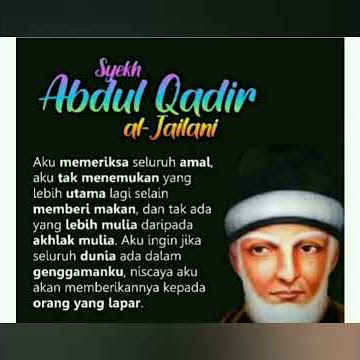 story wa, pesan dan nasehat #syekhabdul qadiral-jailani #motivasiislam