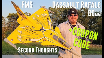 FMS - Dassault Rafale - 80mm - Second Thoughts + Coupon Code