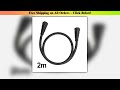 1pc M25 AC Cable 2M Power Cable Connector Extension Cord For Waterproof Grid Tie Micro Inverter