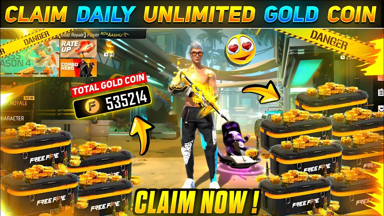 daily unlimited gold coin YouTube