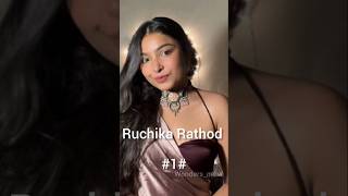 #top 10 beautiful female youtubers# Ruchika Rathod # #Pragati Verma##etc# shorts#